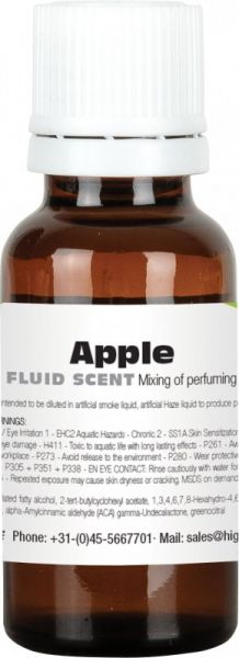 Showtec Nebelfluid-Duft - Apfel, 20ml