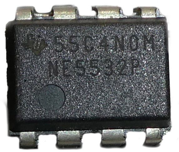 IC NE 5532 Operationsverstärker 9V/µs 10 MHz DIP-8