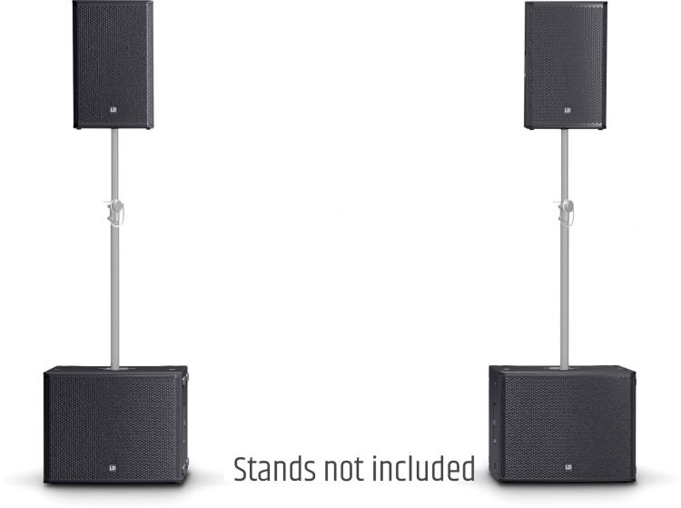 LD Systems STINGER G3 POWER SET A - 2 x 12" Aktiv-PA-Lautsprecher + 2 x 18" Aktiv-Subwoofer