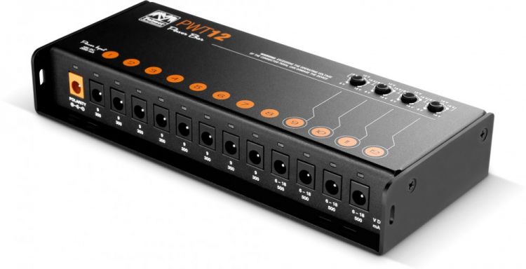 Palmer MI PWT 12 MK 2 Universalnetzteil für Pedalboard mit 12 Ausgängen