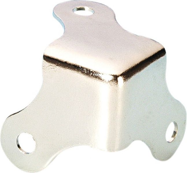 Adam Hall Hardware 4007 Ecke dreischenklig klein vernickelt