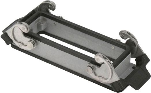 24 Pole Chassis Open Bottom with Clips Grey