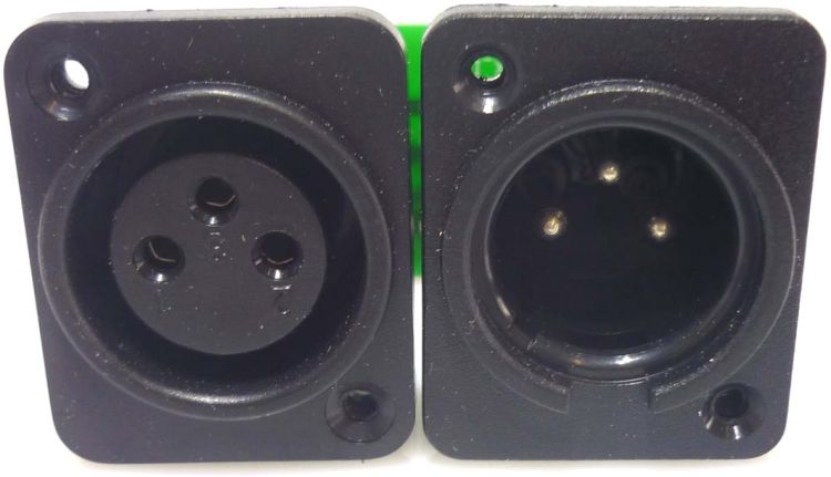Platine (DMX) BC-6 3-Pol (DMX_PCB REV:1.00)