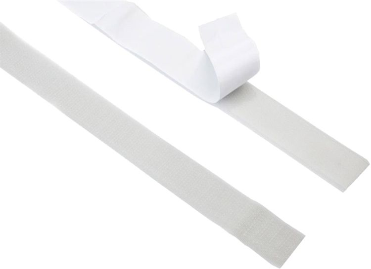 Admiral Klettkleber, Haken 25 m x 20 mm grau