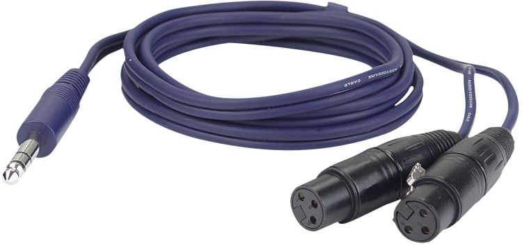 DAP FL37 - 2 bal. XLR/F 3 p. > Klinke stereo 1,5 m