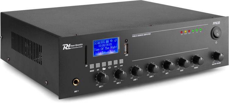Power Dynamics PPA30 100V Mixer-Verstärker 30W