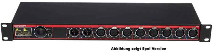 Swisson XPD-28-5R4 (Rack), RDM-DMX-Splitter