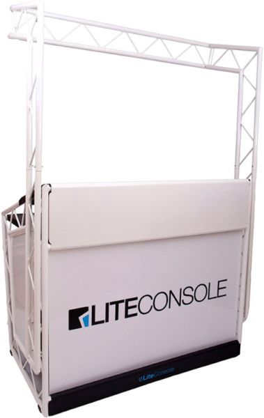Liteconsole Traverse Alu zur Montage am XPRS DJ-Pult