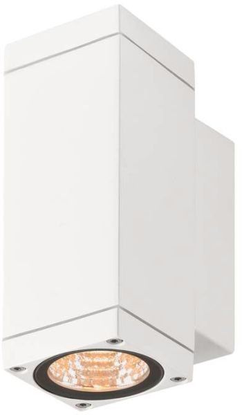 SLV THEO PRO S, Wandaufbauleuchte, up/down, DALI, P1, rechteckig, 2700 K, 6 W, 24°, weiß