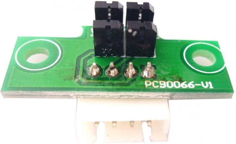 Platine (Lichtschranke) MFX-3 (PCB0066-V1) Pins abgewinkelt