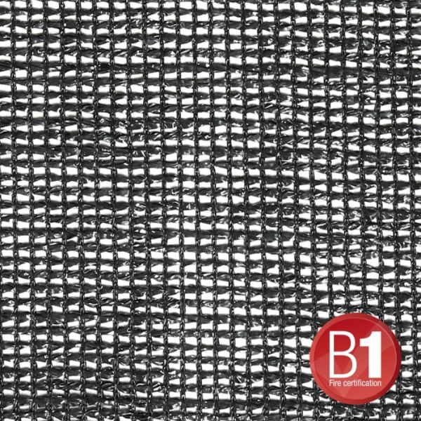 Adam Hall Accessories 0158 X 45 B Gaze Typ 203 4x5m geöst schwarz