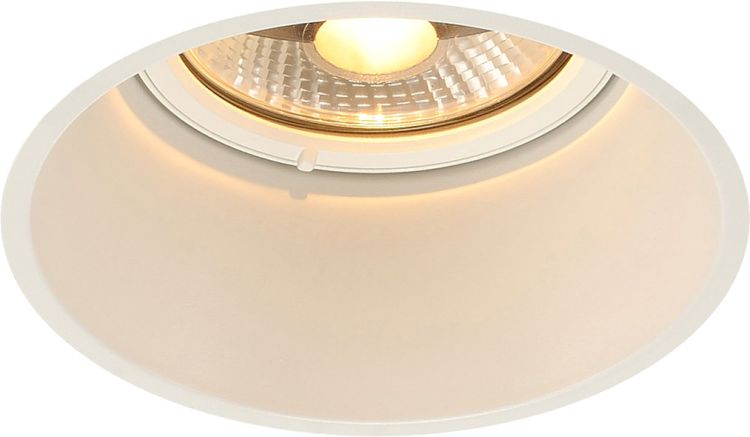 SLV HORN-T Einbauleuchte, QPAR111,  rund, weiß, 75 W max. -B-Stock-