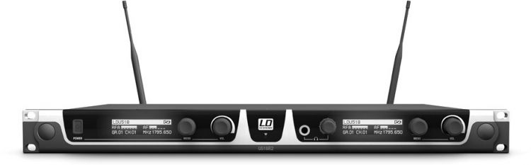 LD Systems U518 R2 Doppel Empfänger