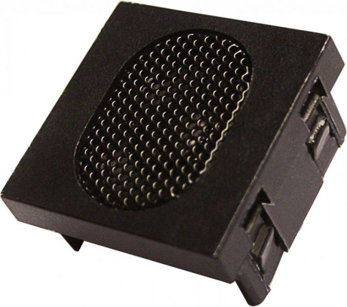 Audac CP 45 LSPB Anschlussplatte mit Lautsprecher (45 x 45 mm) schwarz