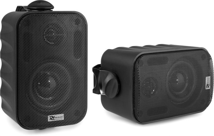 Power Dynamics BGO30 Lautsprecherset für den Innen-/Außenbereich 3" 60W Schwarz
