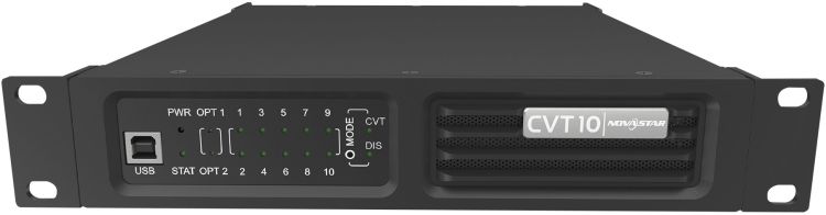 Novastar CVT10-M 10x Gigabit Ethernet zu Glasfaser Konverter