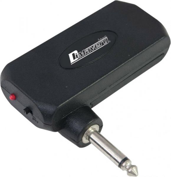 DIMAVERY Mini-Kopfhörerverstärker Gitarre