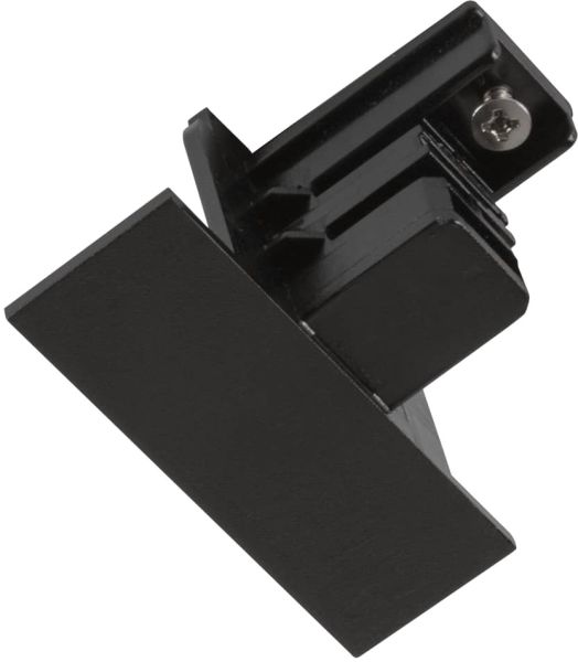 SLV Endkappe, für S-TRACK 3-Phasen-Einbauschiene, schwarz, DALI