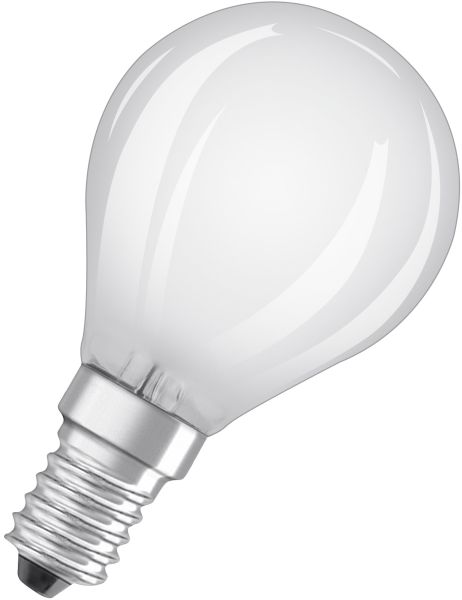 OSRAM LED Superstar Plus Classic P 25 Glühfaden DIM 2,2 W 927 matt E14