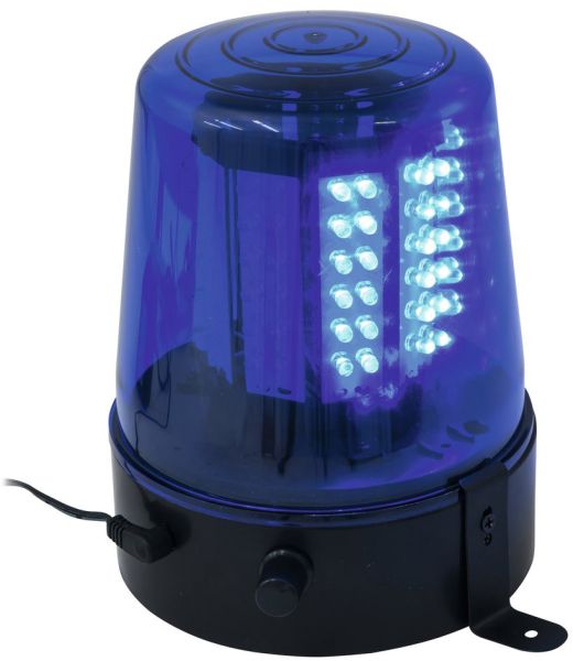 EUROLITE LED Polizeilicht 108 LEDs blau Classic