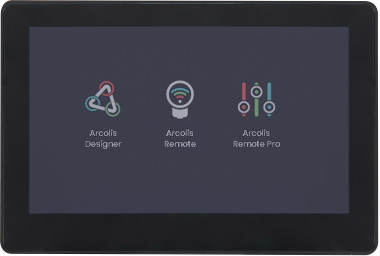 Nicolaudie Architectural NATOUCH-1 Wandmontierter Touchscreen