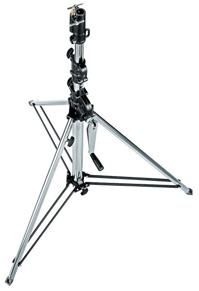 Manfrotto - 087NWSHB - Stativ Wind-Up Kurz Sw. 3-teilig