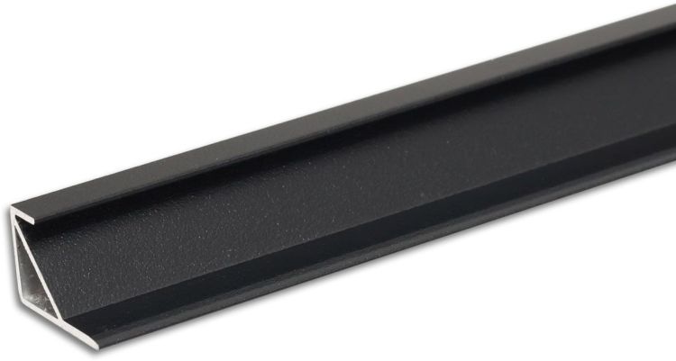 ISOLED LED Schrankprofil FURNIT10 WARDROBE, Aluminium, schwarz, RAL9005