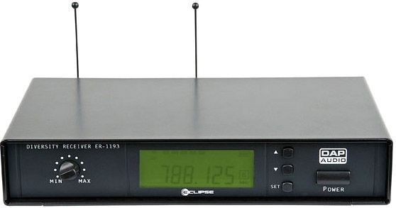 DAP-Audio ER-1193B 1 Channel 193 Freq. PLL Receiver 614-638 MHz