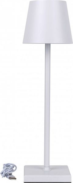 Showtec EventLITE Table-WW Lampe compacte à batterie IP54 de 3,5 W avec gradateur tactile (blanche)