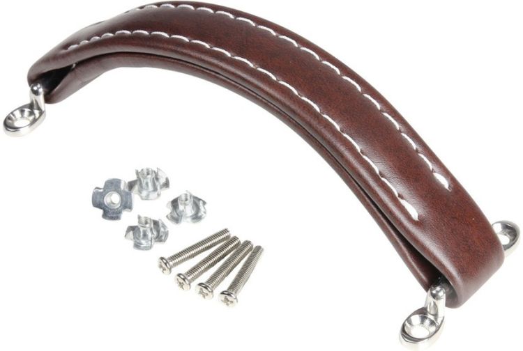 Adam Hall Hardware 3414 BRN Riemengriff Kunstleder braun