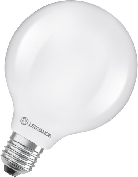 LEDVANCE LED Classic Globe125 100 Glühfaden Energieeffizienzklasse A S 7,2 W 827 matt E27