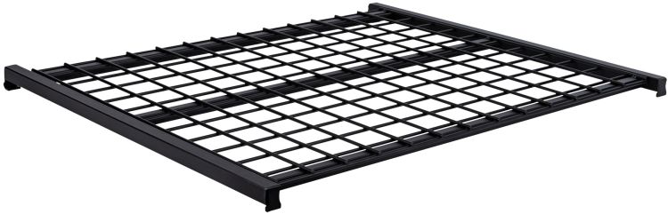 Regal für Wentex-Wagen für Hintergründe Stahl, schwarz