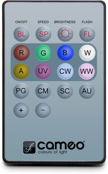 Cameo Q-SPOT REMOTE 2 Infrarot Fernbedienung für Q-SPOTS (V2)