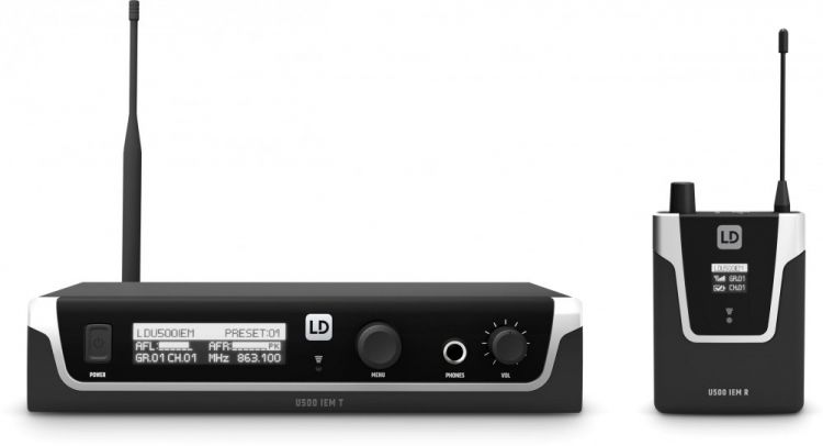 LD Systems U508 IEM - In-Ear Monitoring-Sytsem