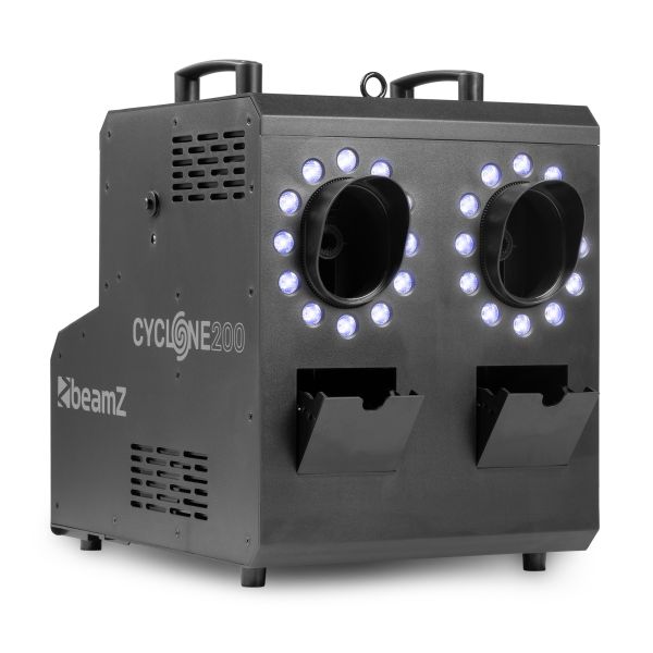 beamZ Cyclone200 Nebel- und Seifenblasenmaschine mit RGBW-LEDs -B-Stock-