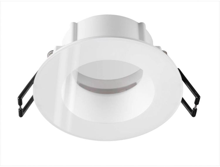 SLV NEW TRIA® 68, Deckeneinbauring, D: 8.3 H: 3.55 cm, IP 65, inkl. Glas, weiß -B-Stock-