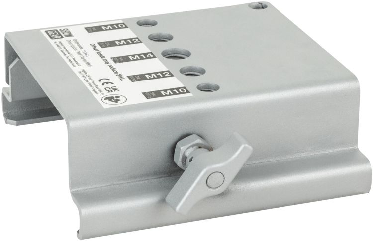 Showgear Tent Clamp Zulässige Nutzlast: 100 kg, Metall, Silber