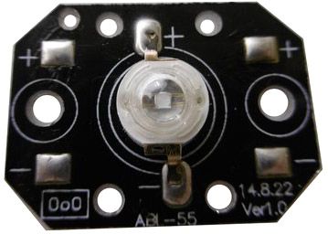 Platine (LED/blau) LED Mini FE-5 Laser Goboflower