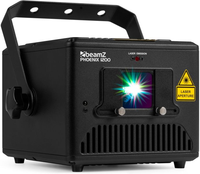 beamZ Phoenix 1200 Analoges Lasersystem -B-Stock-