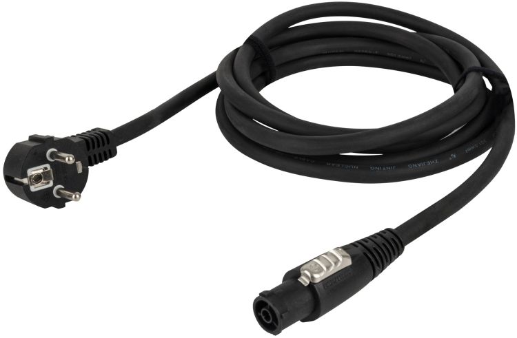 Powercable Neutrik Powercon True1 to Schuko 3m 3x 1,5mm2