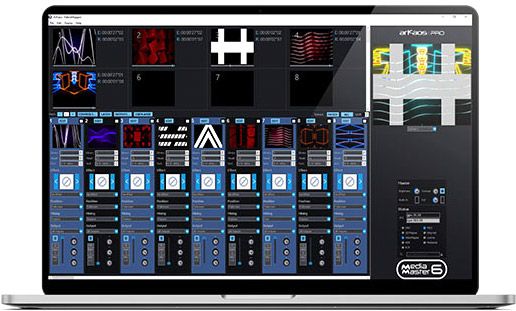 Arkaos MediaMaster Express 6 Lizenz für Videosteuerungssoftware