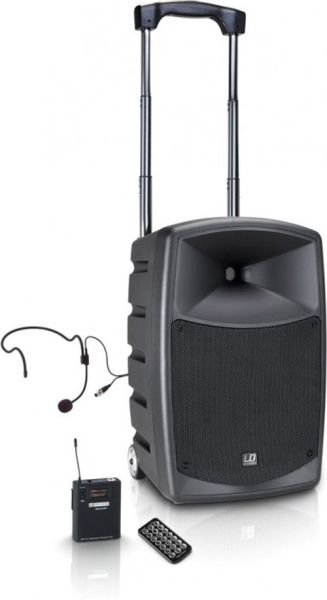 LD Systems ROADBUDDY10HSB6 akkubetr. Bluetooth-Lautsprecher, Mixer, Bodypa