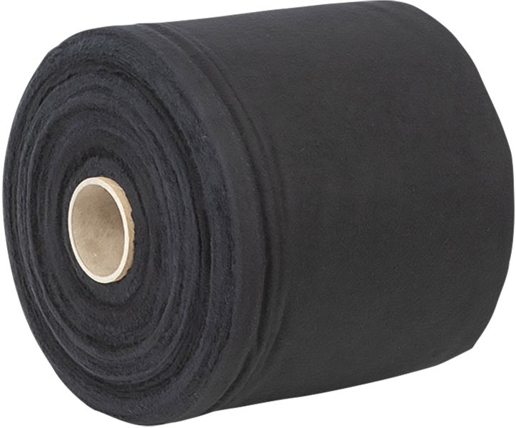 Showtec Deko-Molton, black, roll, 20cm - 60m x 20cm