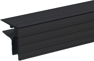 Adam Hall Hardware 6107 BLK - Aluminium-Casemaker für 9,5 mm Material, schwarz