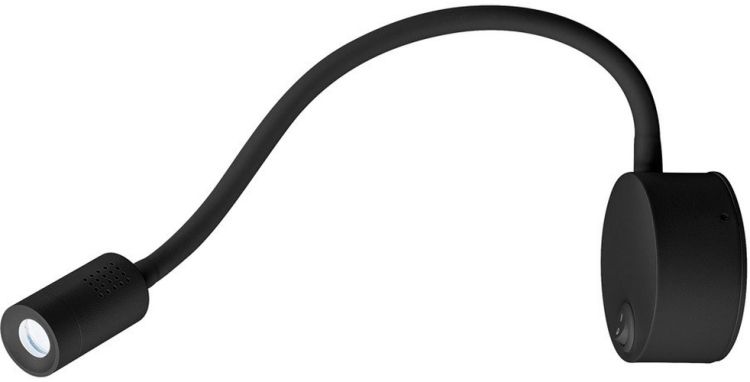 SLV DIO FLEX PLATE LED, LED Indoor Wandaufbauleuchte, schwarz, 4000K