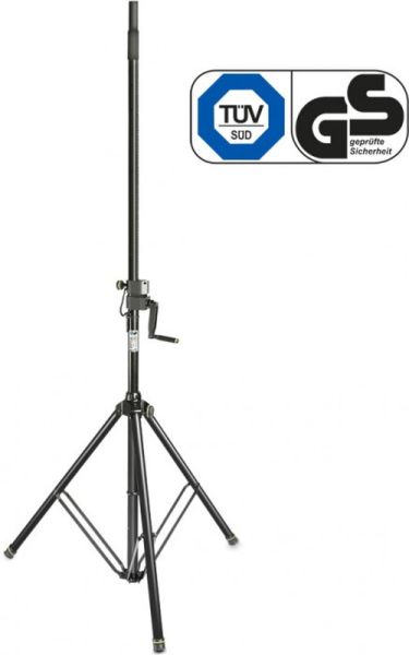 Gravity SP 4722 B Lautsprecher-Kurbelstativ