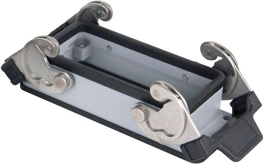 16/72 Pole Chassis Open Bottom/Clips Grey
