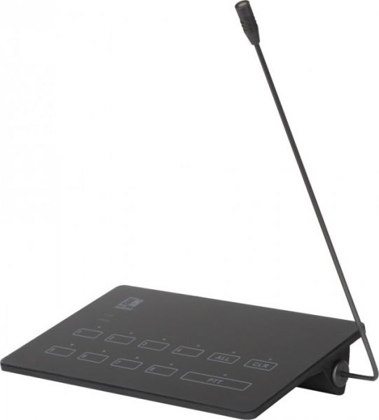Audac MPX 88 - 8 Zonen Digitales Paging Mikrofon für AUMTX88