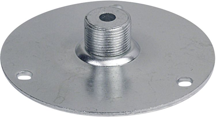 DAP Montageplatte 60 mm für Schwanenhals Chrom