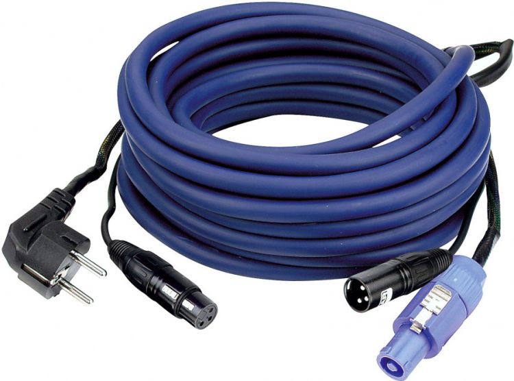 DAP FP10 Schuko-Powercon 10 m AUDIO Strom/Signal Kabel